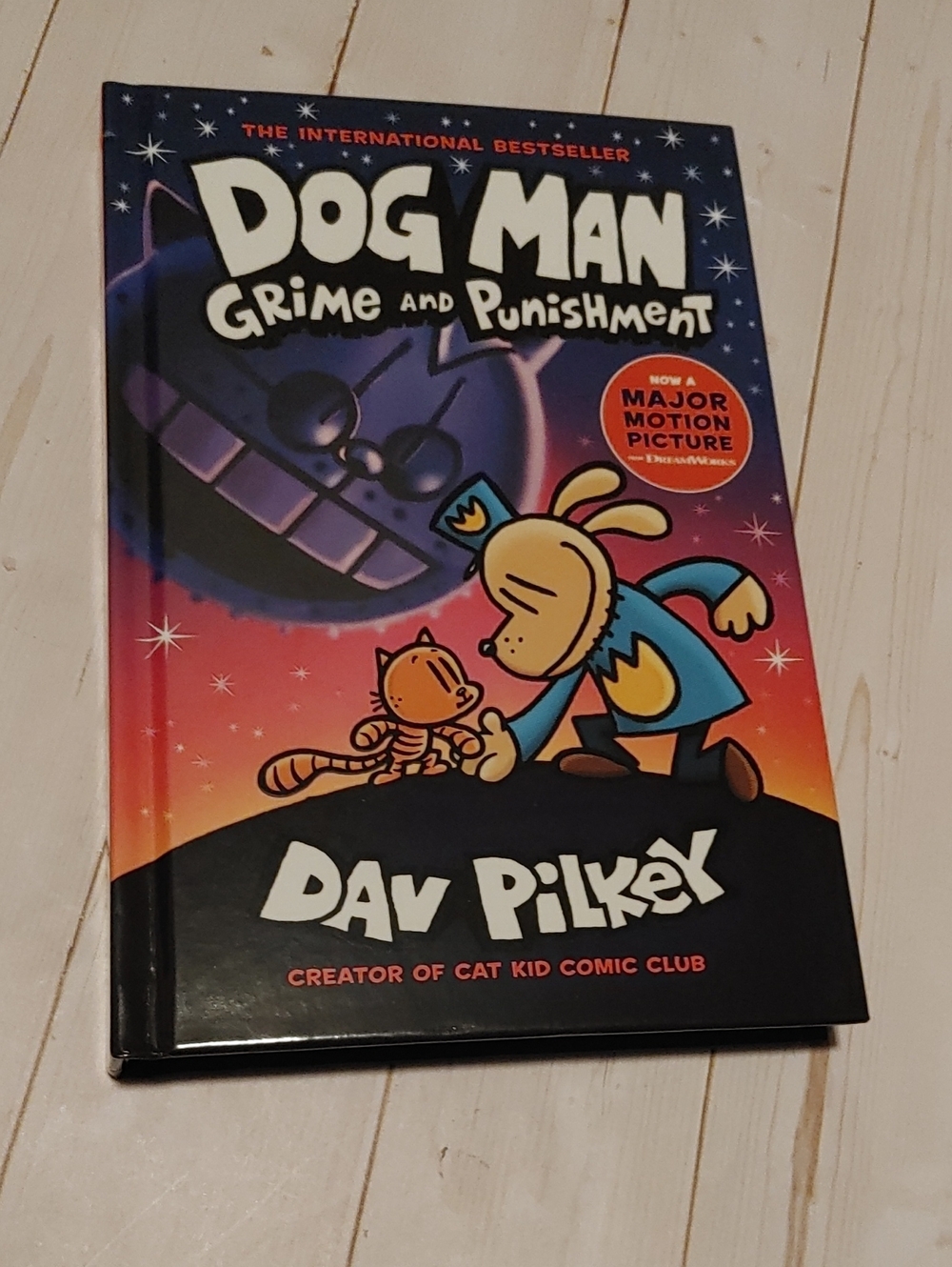 Dog Man Grime And Punishment Kids Graphic Novel Book By Dav Pilkey